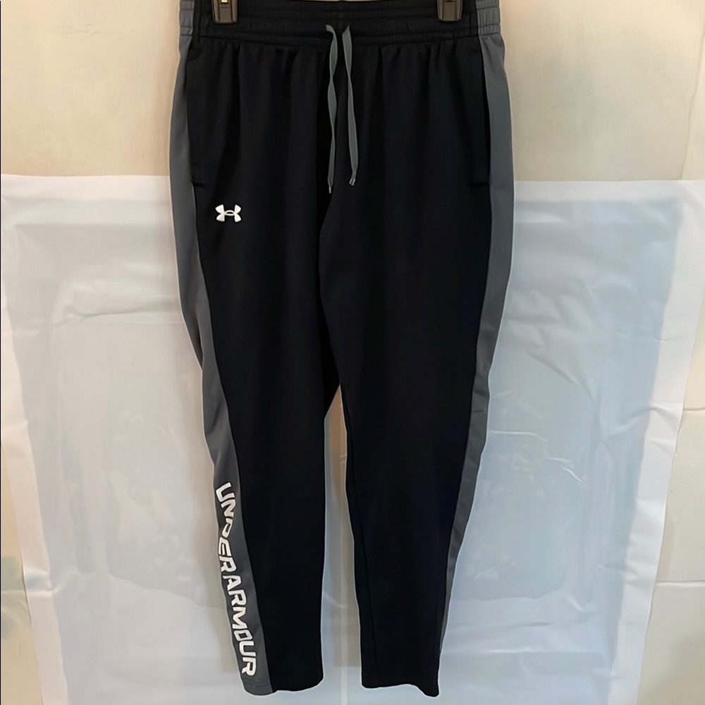 Under Armour Black and Gray Athletic Pants